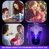 POGSTER 3D Elephant Lamp – 7-Color Changing LED Night Light