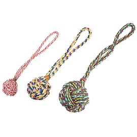 Zanies Monkey's Fist Knot Rope Dog Toys