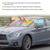 carpart2021 Car Sun Shade Windshield Window Sunshade Cover For Infiniti