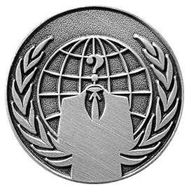 Pinsanity Anonymous Symbol Lapel Pin