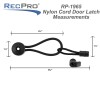 RecPro RV Pocket Door Holder | Bungee Cord with Pull