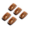 5Pcs Cab Marker Light Weatherproof Amber Teardrop Cab Top Running