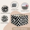 JUIOEIU Rad Little Dude Boy Foldable Storage Bins Box with