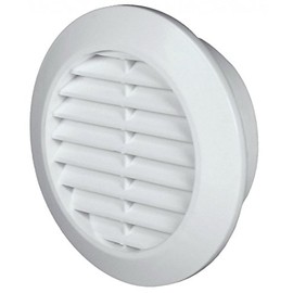 Mini Circle Air Vent Grille Cover 70mm(2.75inch) Ducting White Ventilation Cover High Quality ABS Plastic