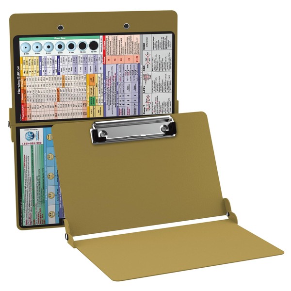 Whitecoat Clipboard® - Tactical Brown Nursing Edition