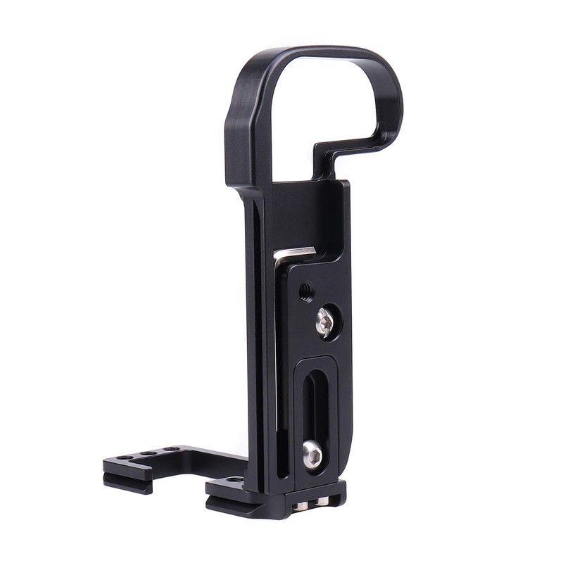 FOTGA Extendable Vertical Shoot Quick Release Plate L-shaped Bracket Holder