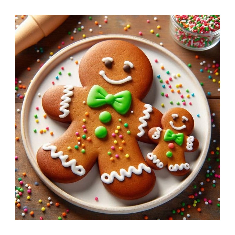 Large Gingerbread Boy Man 8 Inch Cookie Cutter from The