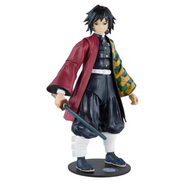 Lansay - MCFARLANE TOYS - Demon Slayer - Tomioka Giyu - 18 cm - Personaggi Ispirati a Manga e Cartoni Animati - Collezionabili per bambini dai 12 anni