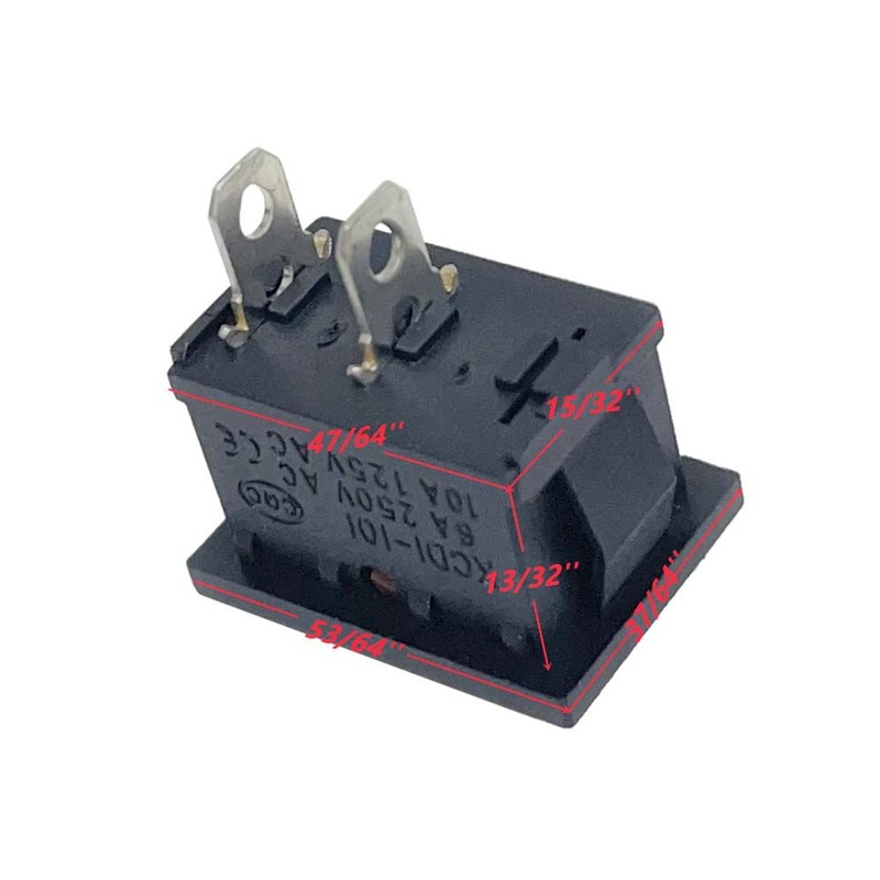 Electric Start Off Momentary Rocker Switch for Predator Surge 3500