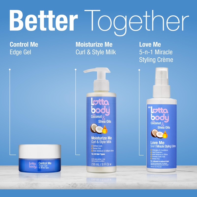 Lottabody Control Me Edge Gel with Coconut & Shea Oils