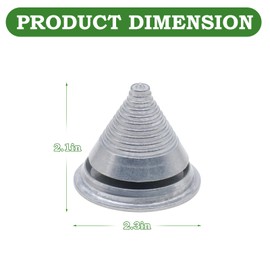 HXXF Lawn Mower Blade Balancer, Blade Balancer for A Lawnmower, Balances Blades After Sharpening, Improves Longevity of Mowers, Mower Blade Balancer for Most Lawnmower Blades