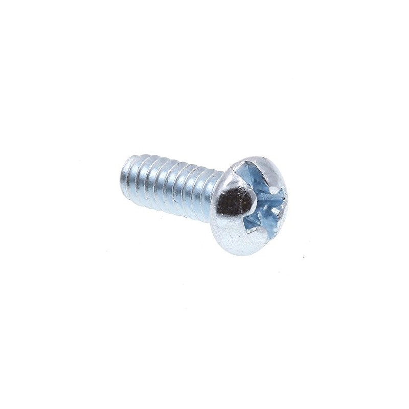 Prime-Line 9003018 Machine Screws, Round Head, Phillips/Slotted Combination Drive, #6-32
