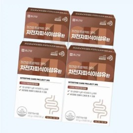 Chong Kun Dang Gut Health Project 365 Psyllium Husk Dietary Fiber Pills 4.5g 30 packs 4 5114554 / 종근당 장건강 프로젝트 365 차전자피 식이섬유환 4.5g 30포 4개 5114554