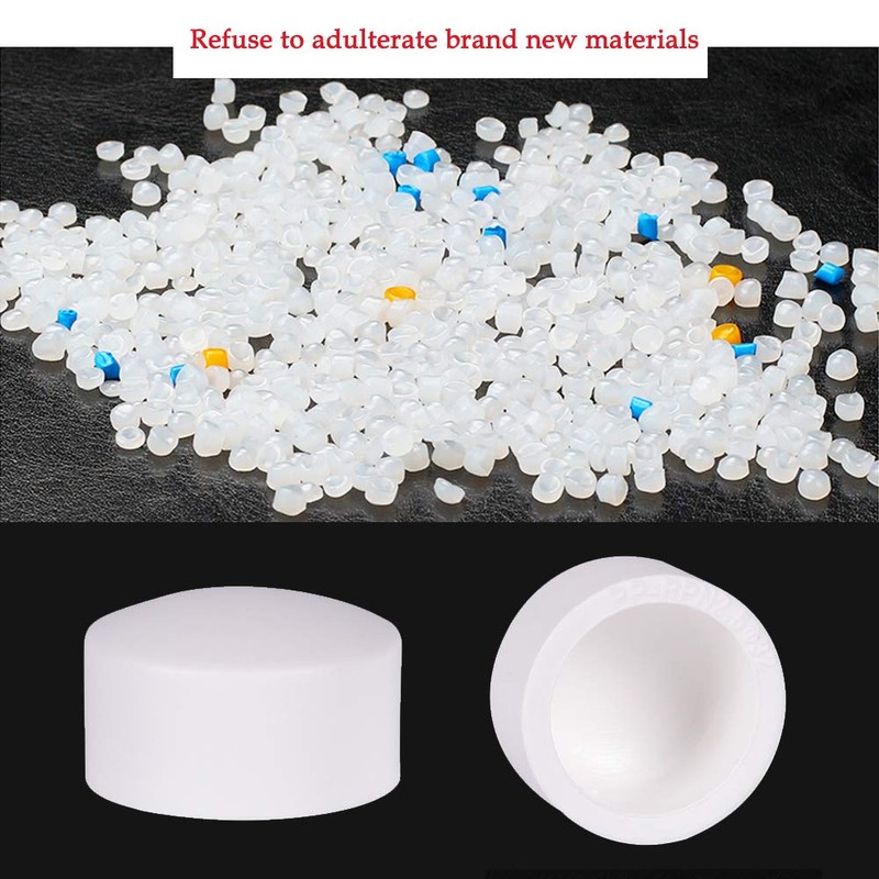 YOFASEN White Pipe Covers - PVC Pipe Cap Fitting -