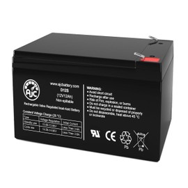 AJC Battery Compatible with Eaton PowerSource WP14B-4 12V 12Ah UPS Battery