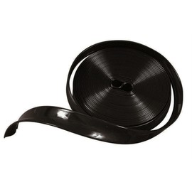 Camco 25212 Vinyl Trim Insert (1" x 100', Black)