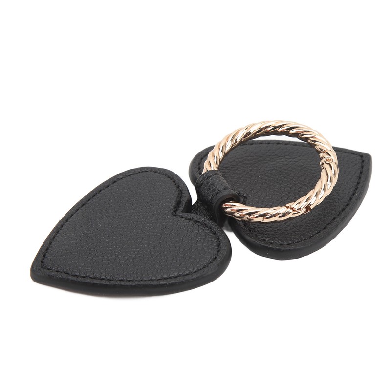 Magnetic Hat Clip Portable PU Leather Heart Shaped Magnetic Hat
