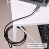 EBTOOLS - Bloqueo de cable de seguridad para computadora, 4