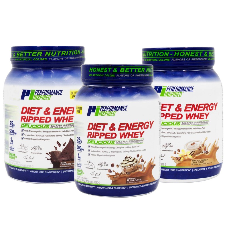 Performance Inspired Nutrition Ripped Whey Protein – 25G Protein –