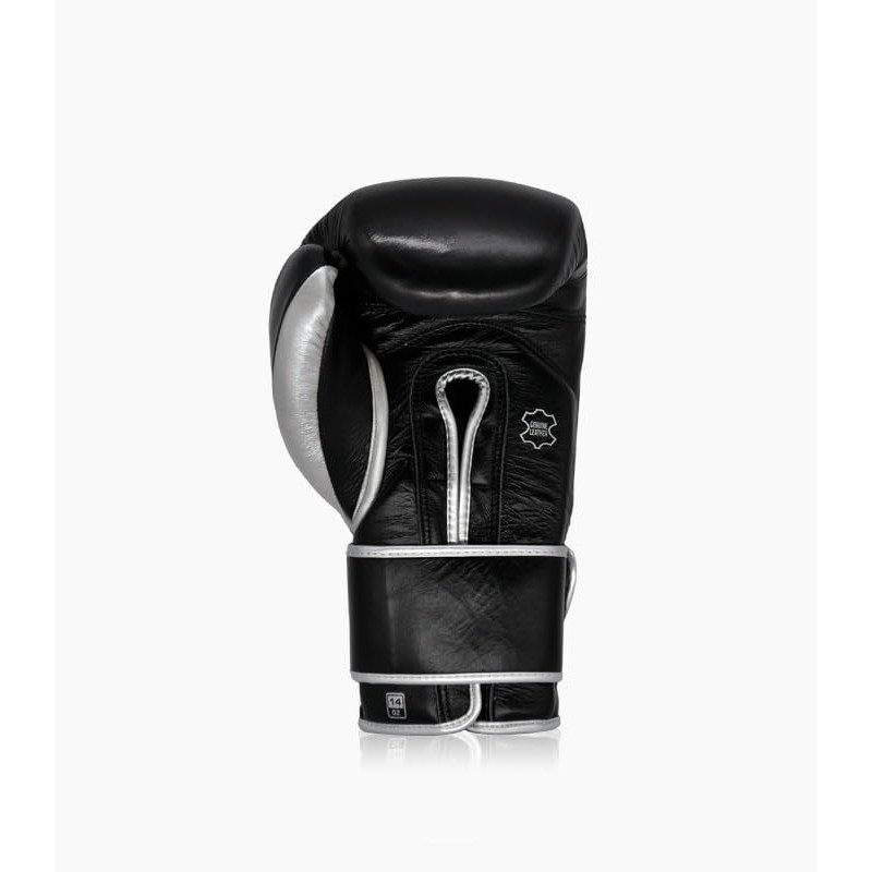 Exigo Elite Leather Hook and Loop Sparring Boxing Gloves -