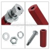 M MATI 1/4" Quick Release Flag Pole Holder Mount Red