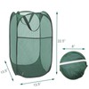 Aplter Pop Up Laundry Basket, Collapsible Mesh Laundry Hamper, Vertical