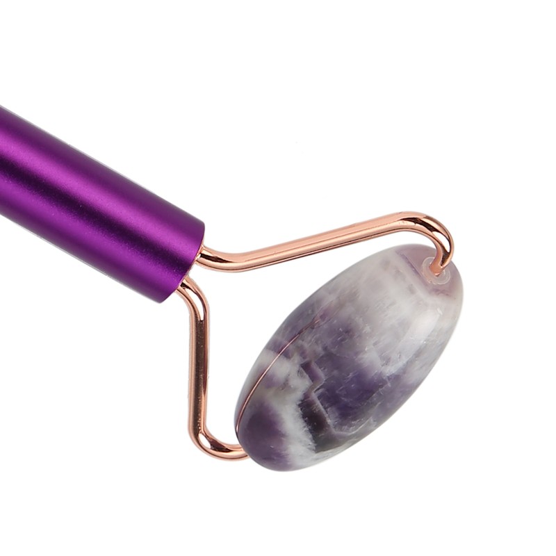 Germanium Stone Facial Massage Roller 2 in 1 Facial Skincare