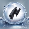 CITKOU 8Pcs Deer Whistles for Vehicles Wind Activated Black