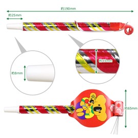 Morikuru TK01-17 Koala Blown Back, Made in Japan, SG Wonder Zone, 7.5 inches (19 cm), Pack of 4