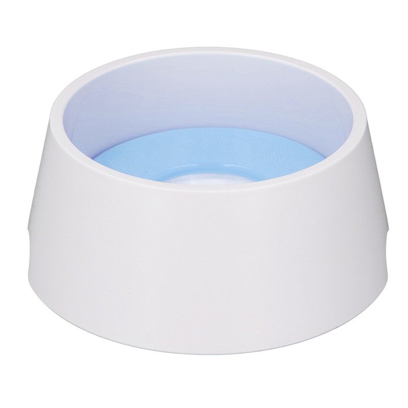 Pet Slow Water Feeder Splash Proof Prevent Slip Raised Water
