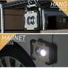Kishima Doug Portable LED Work Light, Olive, Approx. W170, D45,