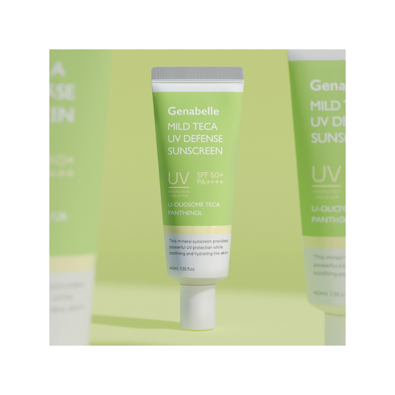 Jenavel 제나벨 마일드 테카 UV 디펜스 선크림 SPF + PA