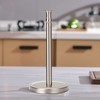 Siwil Paper Towel Holder Countertop, One-Handed Ripping Paper Towel Roll