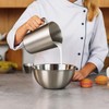 Stainless Steel Measuring Cup with Handle and Pour Lip, 2000ml