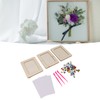 3Set DIY Wooden Picture Frame Making Kit Unfinished Solid Wood