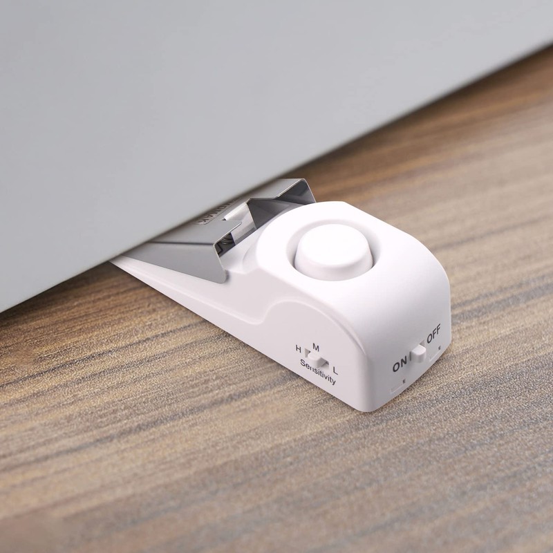 EMDMAK Door Stop Alarm with 120DB Siren Door Stop for