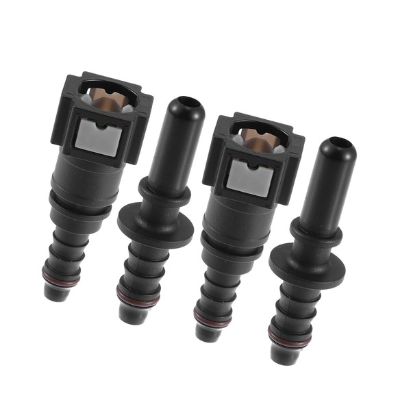 Hihaha Straight Car Fuel Line Hose Quick Release Connector Disconnect