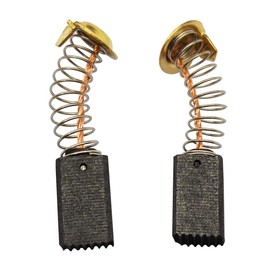 Sipery 30 Pcs Carbon Brushes 6.5x7.5x12.5mm with Wire Leads and Brush Springs Angle Grinder Carbon Brushes 21# for Generic Electric Motor