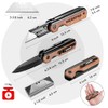 WORKPRO 2-in-1 Folding Knife/Utility Knife - Gifts for Dad, Quick-Change