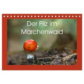 The Mushroom in the Fairytale Forest (Desk Calendar 2025 DIN A5 Landscape), CALVENDO Monthly Calendar