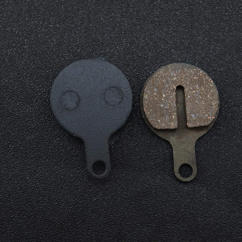 EMSea 2 Pairs Bicycle Semi-Metallic Disc Brake Pads Compatible with