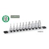Tone HHB310 Hexagon Socket Set (With Holder) 0.3 inch (9.5