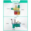 JUFZQO Upgraded Refrigerator Water Inlet Valve WPW10238100 W10238100 & WPW10341320