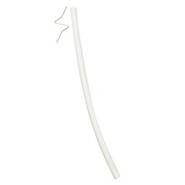 Plumb Pak PP835-12 Flexible Fill Valve Refill Tube with Clip, 1/4 in Od X 9 in L, Plastic, 1/4 x 9