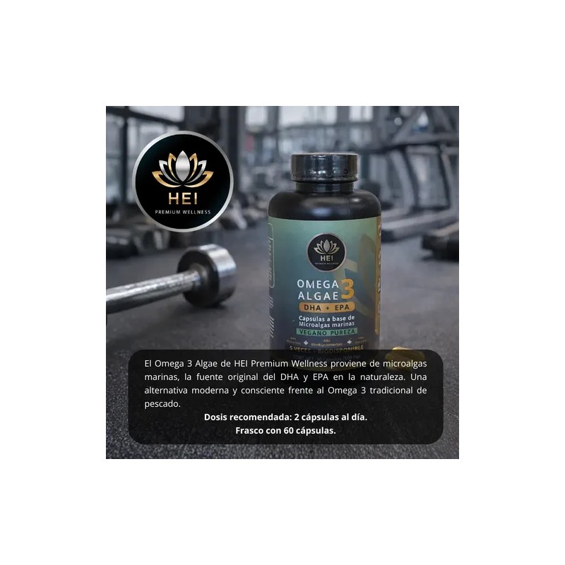 Omega 3 Algae Hei Dha + Epa | Origen Vegetal