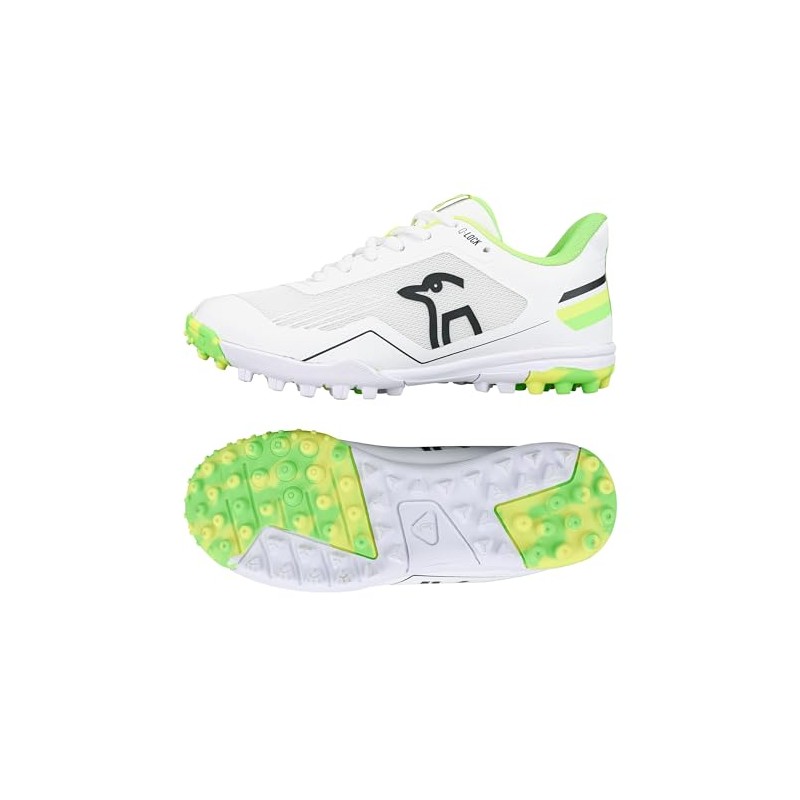 Kookaburra KC 5.0 Rubber Sole Cricket Shoe - Yellow/Green -