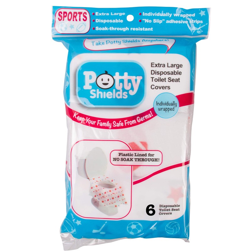 Toilet Seat Covers- Disposable Xl Potty Seat Covers By Potty
