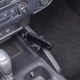 Unbranded Central Gear Side Cell Phone Mount Holder Bracket For Nissan Frontier 2022-2024