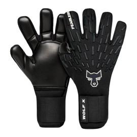 FEARLESS GOALKEEPERS Wolf X Gloves - Breathable Goalkeeper Gloves, Non-Slip Grip, Negative Cut and Second Skin Feel - For Adults and Children