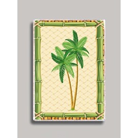 Bamboo Palm Green Refrigerator Magnet